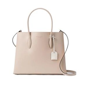 Kate Spade eva medium satchel - blush - NEW